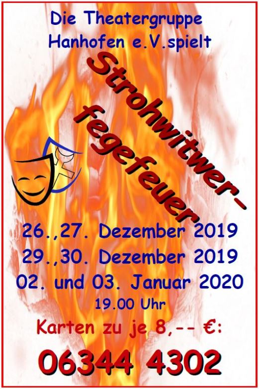 Flyer der TGH zu "Strohwitwerfegefeuer"