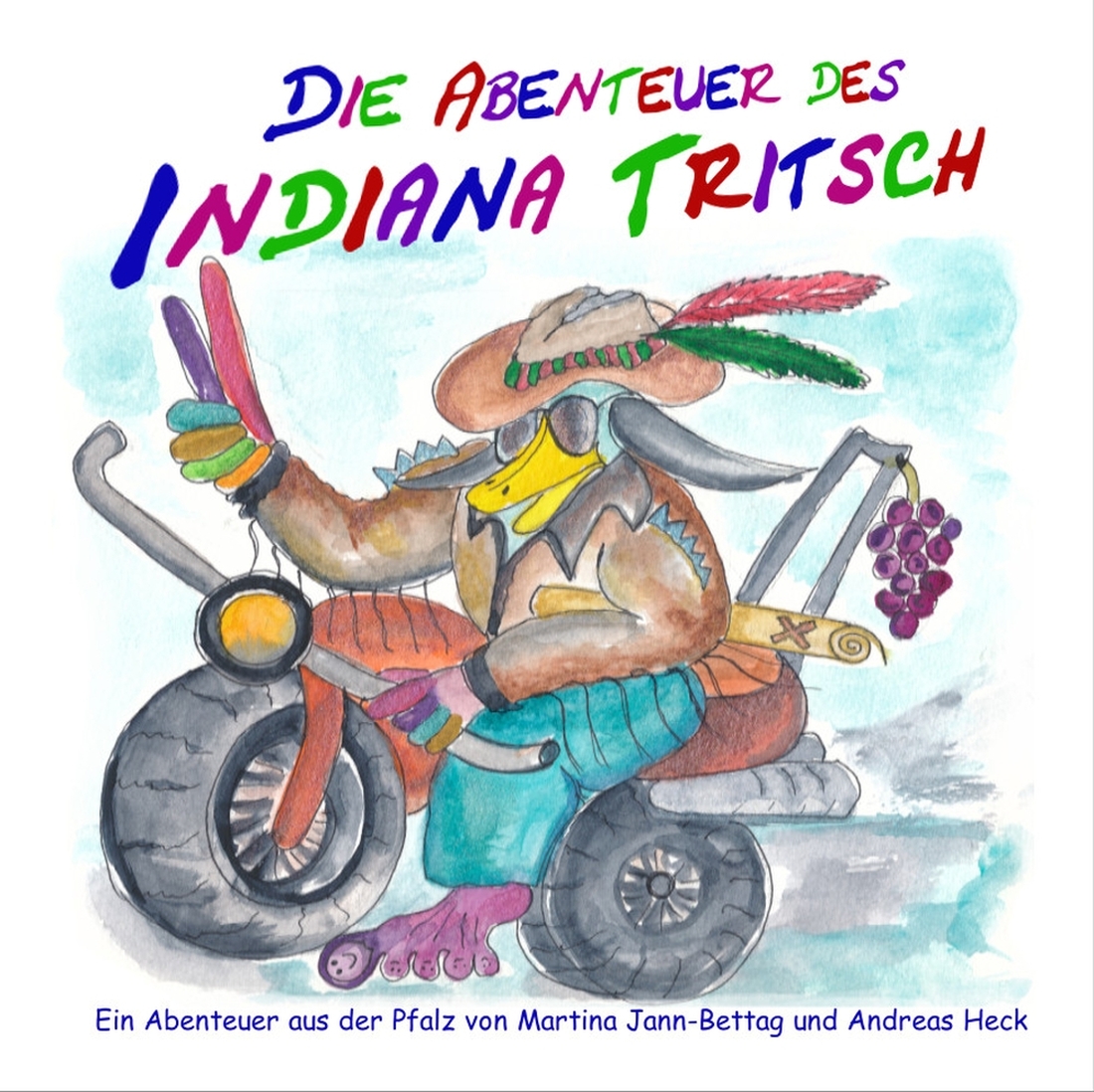 Einband von "Die Abenteuer des Indiana Tritsch"