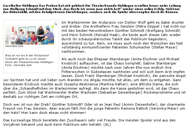 Archivbild Heck Theater